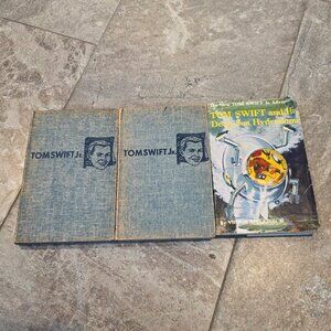 lot of 3 Tom Swift & Retroscope Spectormarine Hydrodome Victor Appleton II 1954